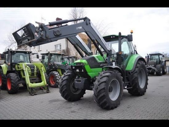 Tractor agrícola - Deutz-Fahr - agrotron 6160 p + quicke q78