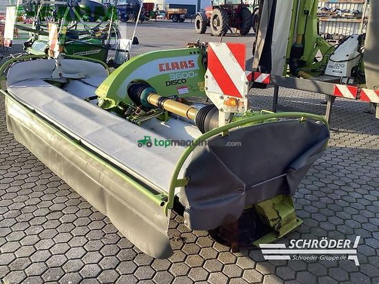 Cortacésped manual - Claas - disco 1100 c + disco 3600 fc