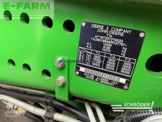 Tractor agrícola - John Deere - 6215 r ultimate