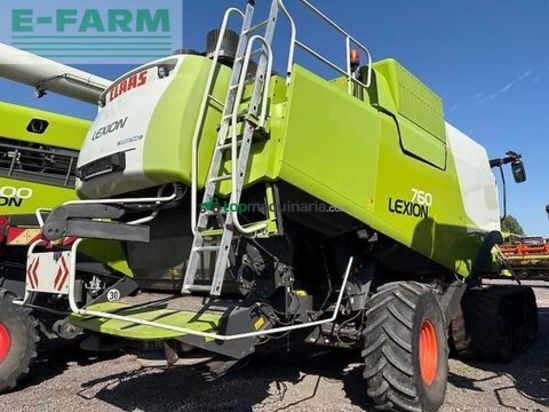 Cosechadora de Cereal - Claas - lexion 760 terra trac