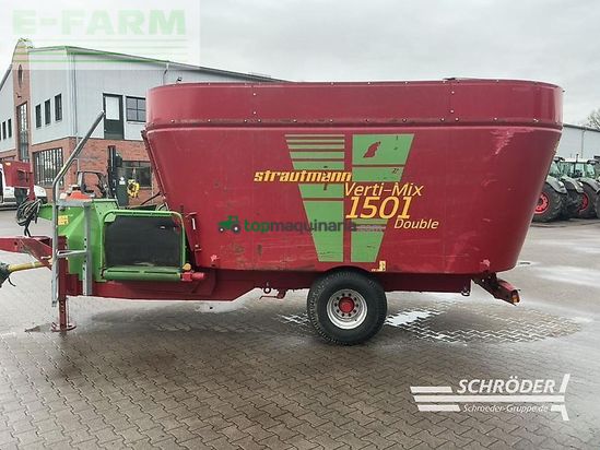 Remolqu esparcidor - Strautmann - verti mix 1501