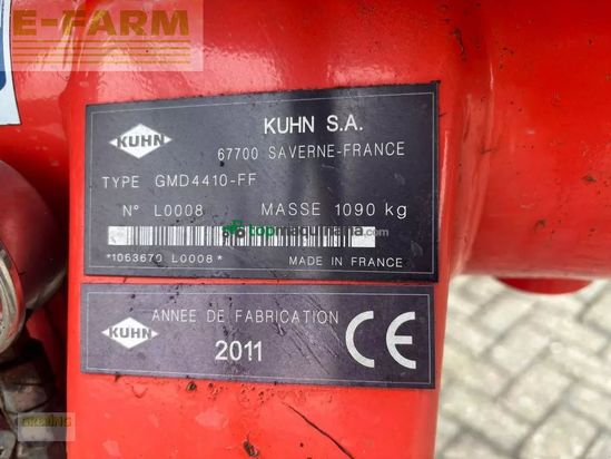Cortacésped manual - Kuhn - gmd 4410-ff