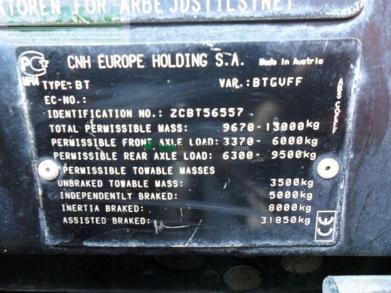 Tractor agrícola - Steyr - 6170 cvt komfort