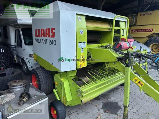 Empacadora gigant - Claas - rollant 240