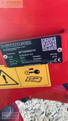 Cortacésped manual - Pöttinger - eurocat 272