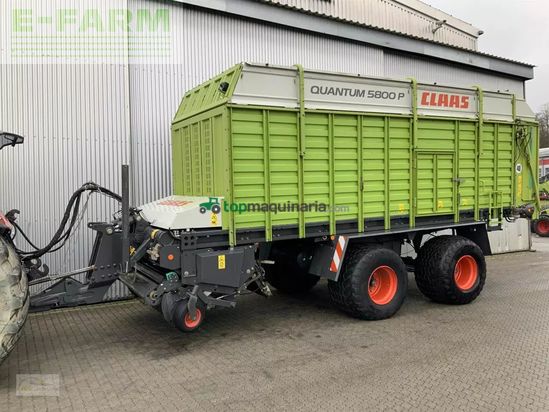 Remolqu agrícola - Claas - quantum 5800 p