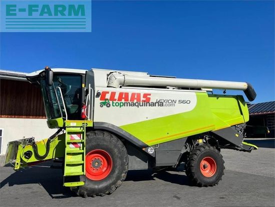 Cosechadora de Cereal - Claas - lexion 550 / 3d / v750