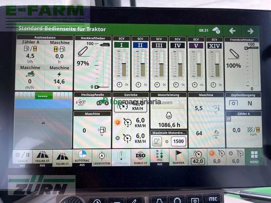 Tractor agrícola - John Deere - 6r215/ 6r 215 06/27 2000h