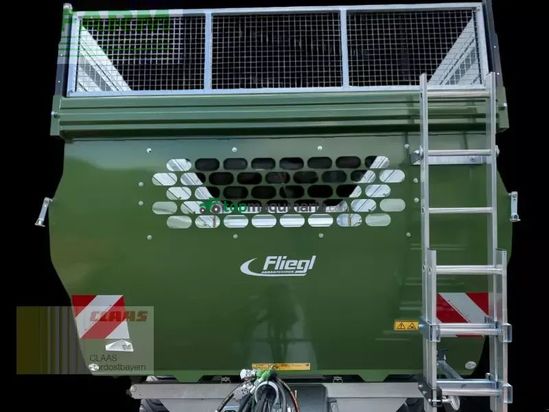 Volquet - Fliegl - tmk 190 fox tandem hellgrün