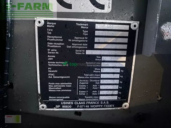 Empacadora gigant - Claas - variant 385 rc pro