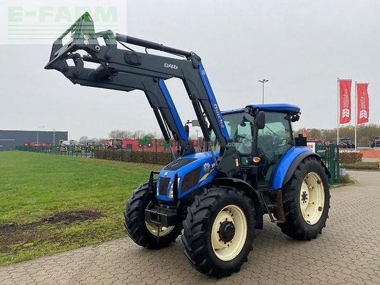 Tractor agrícola - New Holland - td5.115 mit frontlader & druckluft