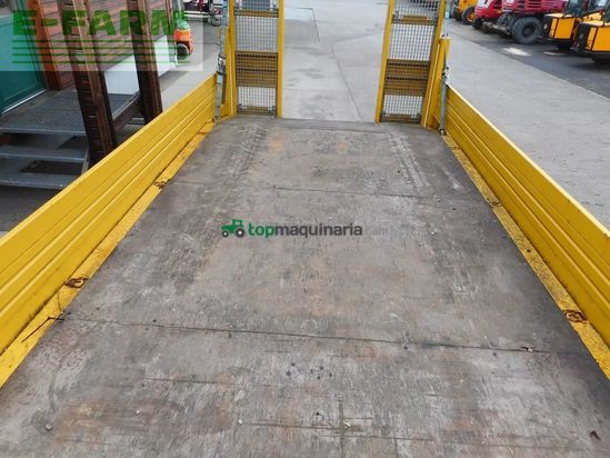 Remolqu agrícola -  - blomenröhr tandemtieflader mit rampen