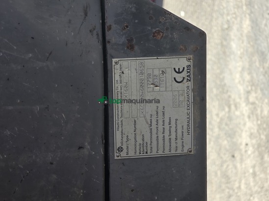 Excavadora de ruedas - HITACHI ZX160W