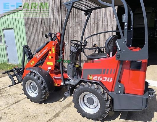 Minicargadora - Schaffer - 2630 mit rops-fahrerschutzdach