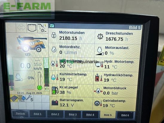 Cosechadora de Cereal - New Holland - cr 9.80