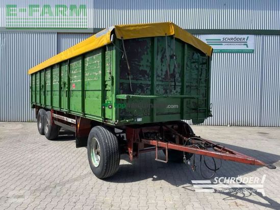 Remolqu agrícola -  - ackermann-frühauf 22t plattformwagen