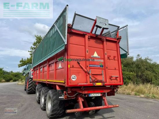 Volquet - Annaburger - tridem, 2 seiten kipper, abdecksystem, hts29b14