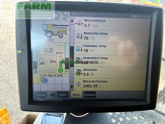 Cosechadora de Cereal - New Holland - cx 8.90 slh