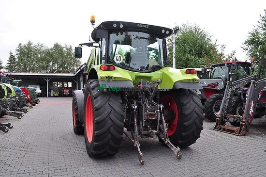 Tractor agrícola - Claas - arion 530 cis + claas fl120 CIS