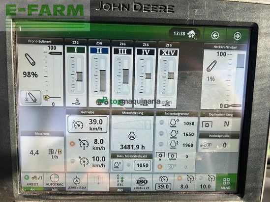 Tractor agrícola - John Deere - 6130r 6130 r