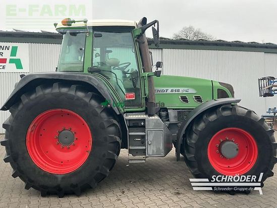Tractor agrícola - Fendt - 818 vario tms | com ii