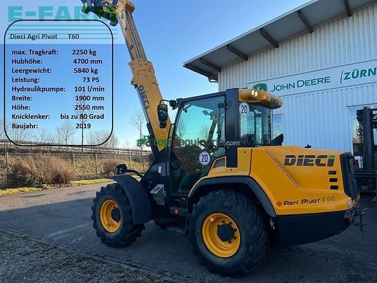 Telescopica - Dieci - agri pivot t60 teleskopradlader