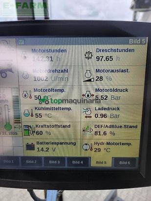 Cosechadora de Cereal - New Holland - cx 5.80