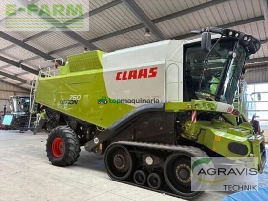 Cosechadora de Cereal - Claas - lexion 760 terra trac