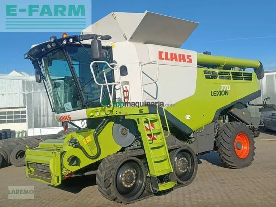 Cosechadora de Cereal - Claas - lexion 770 terra trac