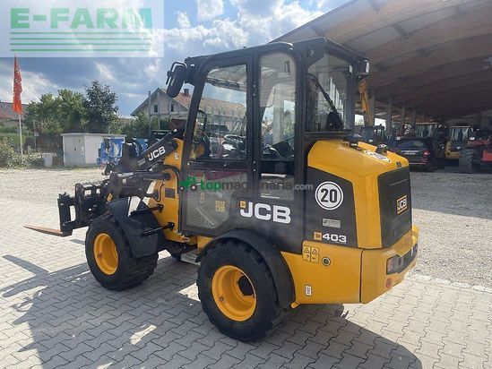 Minicargadora - JCB - smart power+ gabel