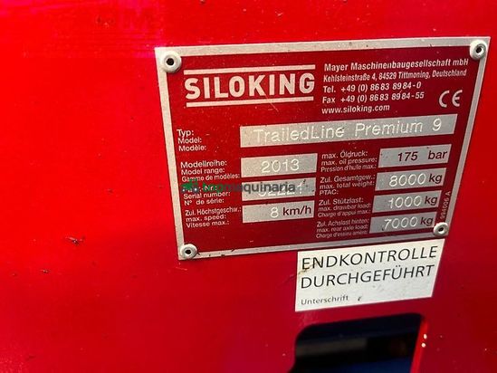 Remolqu esparcidor - Mayer - siloking premium 9m³ mischwagen