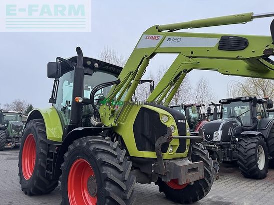 Tractor agrícola - Claas - arion 530 cis + claas fl120