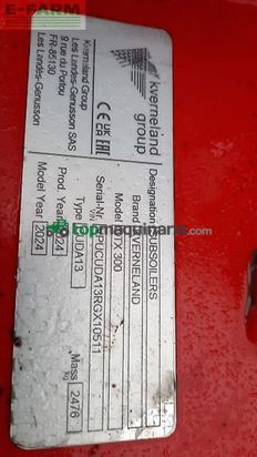 Cultivador - Kverneland - dtx 300 mit dd600