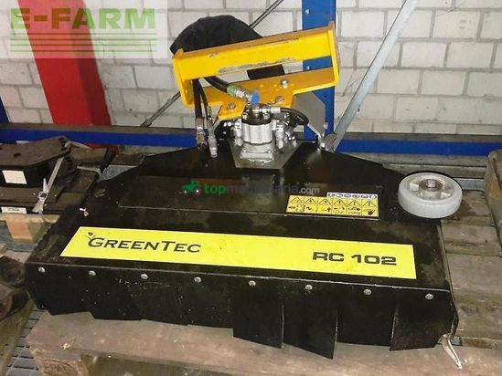 Grada rotativa -  - greentec heckenschneider rc 102