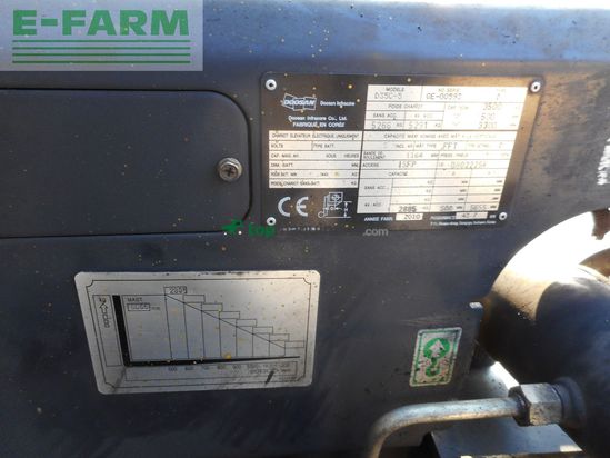 Elevadora - Doosan - d35c-5 triplex + ss + zv + zwillngsreifen