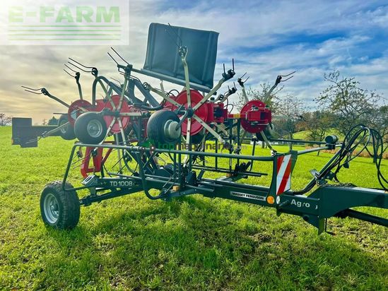 Henificador - Massey Ferguson - td 1008 trc
