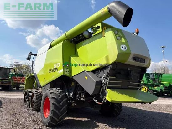 Cosechadora de Cereal - Claas - lexion 670 terra trac