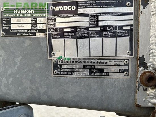 Cuba de purin - Rheinland - rf 14500