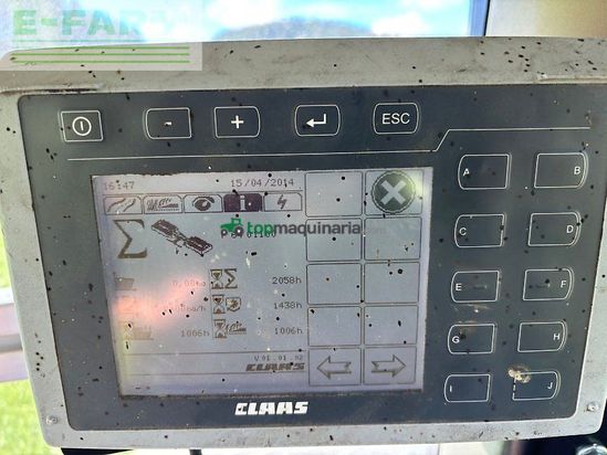 Cortacésped manual - Claas - disco 9200 c contour