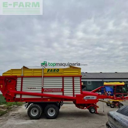 Remolqu agrícola - Pöttinger - silierwagen /faro 3500d