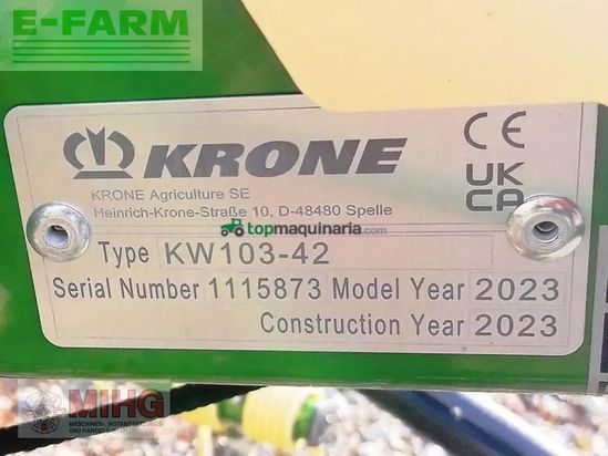 Henificador - Krone - vendro 560