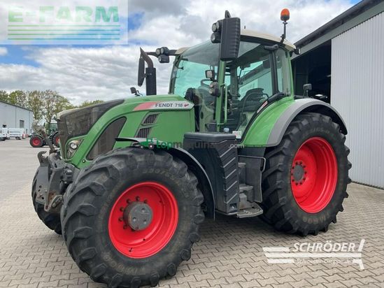 Tractor agrícola - Fendt - 718 vario s4 profi plus