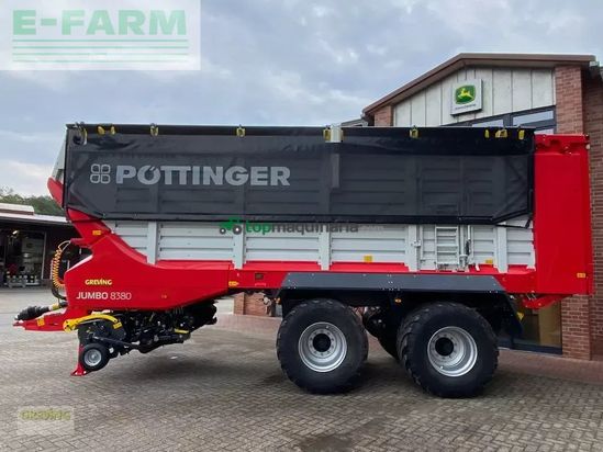 Remolqu agrícola - Pöttinger - jumbo 8380