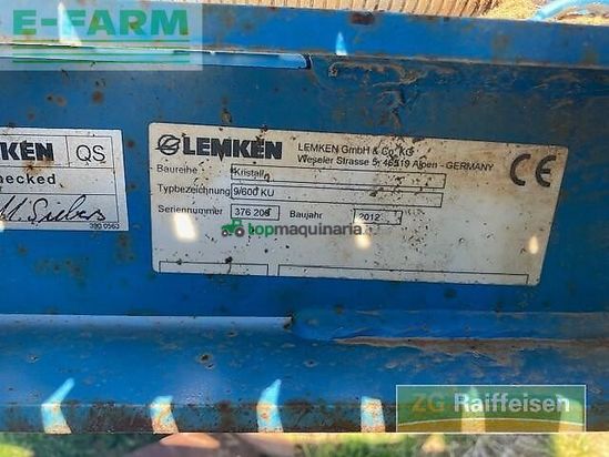 Cultivador - Lemken - kristall 9/600 ku