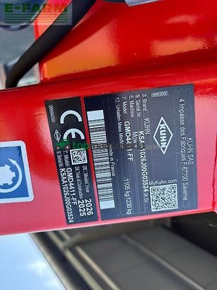 Cortacésped manual - Kuhn - gmd 4411-ff