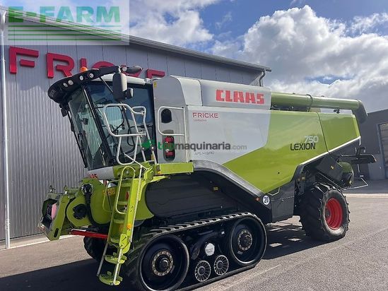 Cosechadora de Cereal - Claas - lexion 750 tt m. vario 770