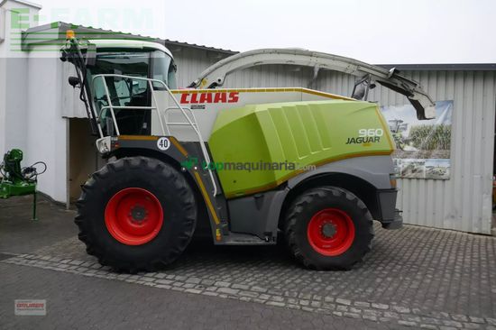 Cosechadora de Cereal - Claas - jaguar 960 inkl. orbis 750