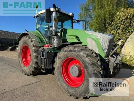 Tractor agrícola - Fendt - 939 vario profi mit rüfa
