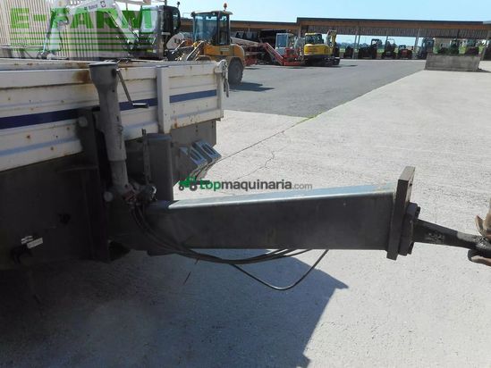 Remolqu agrícola - Fliegl - tps100 mit wände u. geteilten rampen