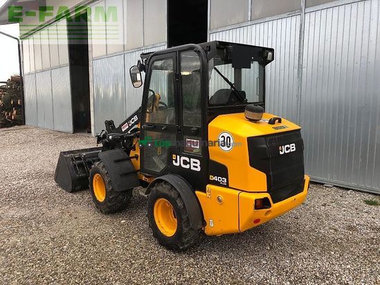 Minicargadora - JCB - 403 mit kabine, euro, 50ps, hohe hubhöhe
